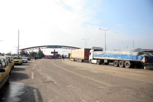 &Ouml;nc&uuml;pınar sınır kapısında TIR yoğunluğu