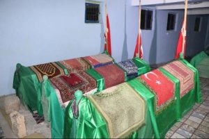 Adıyaman'da kep&ccedil;enin &ccedil;alışması t&uuml;rbedeki kemikleri &ccedil;ıkardı