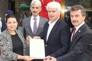 Bursa'da Belediyeden test merkezine 197 d&ouml;n&uuml;m arazi bağışı