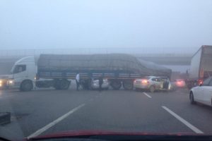 Bursa'da  zincirleme trafik kazası
