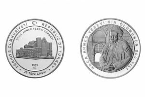 Hoca Ahmed Yesevi i&ccedil;in hatıra para basıldı