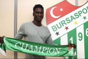 Bursaspor'da Vieux Sane ile yollar ayrıldı