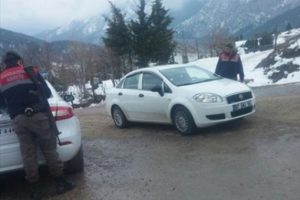 O iddia jandarmayı harekete ge&ccedil;irdi: B&ouml;lgeye giriş &ccedil;ıkış kapatıldı