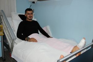 El Bab gazisi, g&ouml;reve d&ouml;nmek i&ccedil;in g&uuml;n sayıyor