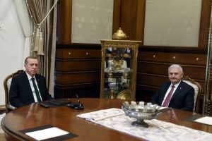 Erdoğan, Yıldırım'ı kabul etti