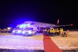 Yemen'den 160 hasta, K&uuml;tahya'ya getirildi