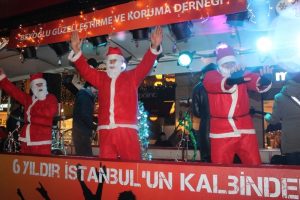 Nostaljik tramvayda yeni yıl konseri