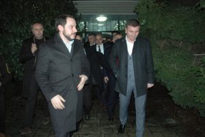 Bakan Albayrak TEİDAŞ'da incelemelerde bulundu
