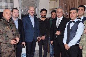 Bakan S&uuml;leyman Soylu, Y&uuml;ksekova'da telsizden polislerin yeni yıllını kutladı