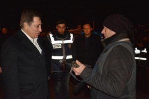 Bursa'da Vali K&uuml;&ccedil;&uuml;k'ten jandarma ve polislere yeni yıl ziyareti