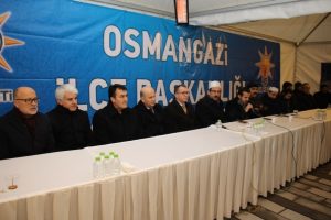 Ak Parti Bursa Osmangazi Teşkilatı'ndan yeni yıl ziyaretleri