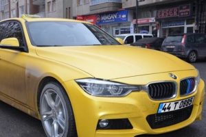 Malatya'da l&uuml;ks taksiler yollara &ccedil;ıktı