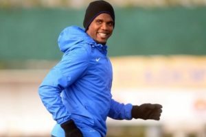 Samuel Eto'o Beşiktaş antrenmanında!