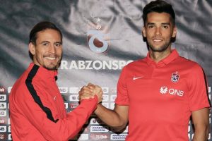 Trabzonspor'da yeni transferler ilk antrenmanına &ccedil;ıktı