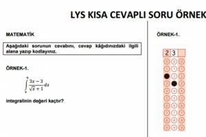 İşte &ouml;rnek 'a&ccedil;ık u&ccedil;lu' sorular