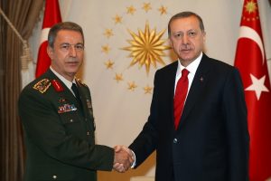 Cumhurbaşkanı Genelkurmay Başkanını kabul etti