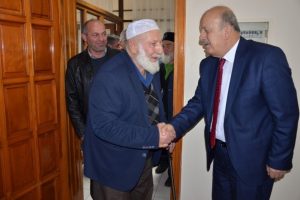 Bursa İznik Belediye Başkanı D&uuml;nya G&uuml;rc&uuml; M&uuml;sl&uuml;manları Birliği'ni ağırladı