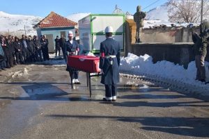 Şehit astsubay Ankara'da son yolculuğuna uğurlandı