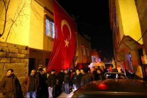 Gaziantep'te şehit teğmenin baba evinde yas
