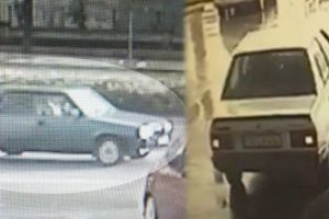 İzmir'de ter&ouml;ristlerin kullandığı ara&ccedil;lar kamerada