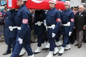 El Bab şehidi son yolculuğuna uğurlandı