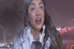 Muhabir karda y&uuml;z felci ge&ccedil;iriyordu!