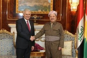 Başbakan Binali Yıldırım ve Mesud Barzani'den ortak basın toplantısı
