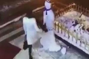 'Kardan adama saldıran' kadına sahip &ccedil;ıktı