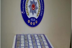 Kilis'te 37 bin adet uyuşturucu hap ele ge&ccedil;irildi