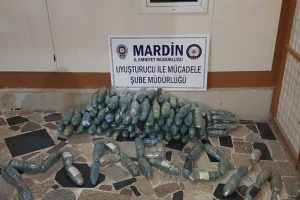 Mardin'de 89 kilogram esrar ele ge&ccedil;irildi