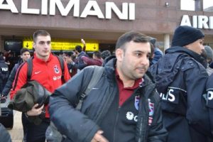 Trabzonspor kafilesi Bursa'ya geldi