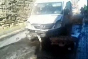 İstanbul'da surların bir kısmı yola &ccedil;&ouml;kt&uuml;