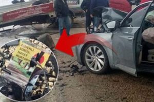 Faciadan d&ouml;n&uuml;ld&uuml;, kazadan geriye bu uyarı kaldı