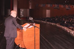 Bursa Osmangazi'de Ak Parti İl&ccedil;e Gen&ccedil;lik Kolları 15 Temmuz'u unutmadı