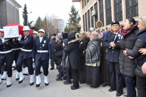 Eskişehir şehidini uğurladı