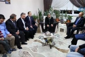Bakan Işık şehit ailelerini ziyaret etti