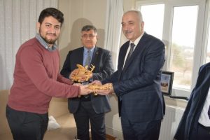 Bursa'da Orhaneli protokol&uuml;nden şehit ailelerine ziyaret