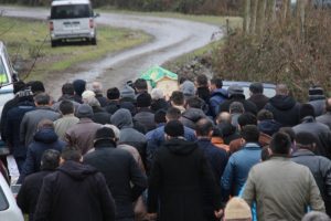 Kaza kurşunuyla &ouml;len Berkan'a veda
