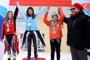 Alp Disiplinli A2 ligi yarışları Erciyes'te yapıldı
