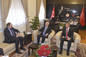 Kılı&ccedil;daroğlu, Christian Berger'i kabul etti