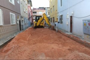 Bursa G&uuml;rsu'da &uuml;st yapı &ccedil;alışmaları hızla ilerliyor