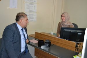 Bursa'da Yenişehir Kaymakamı Seyitoğlu kimlik başvurusu yaptı