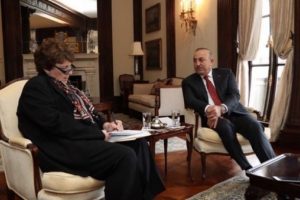 &Ccedil;avuşoğlu Washington Post'a konuştu