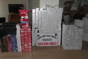 Bursa'da 5 bin paket ka&ccedil;ak sigara ele ge&ccedil;irildi