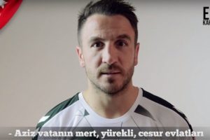 Konyasporlu futbolculardan El Bab mesajı