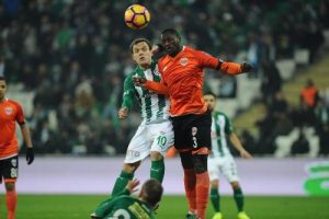 Bursaspor, konuk ettiği Adanaspor'a mağlup oldu