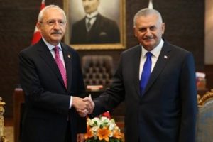 Kılı&ccedil;daroğlu'ndan Başbakan Yıldırım'a ge&ccedil;miş olsun telefonu