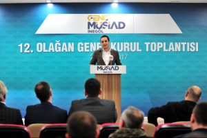 Gen&ccedil; M&Uuml;SİAD İneg&ouml;l Şubesinin 12'nci olağan genel kurulu yapıldı