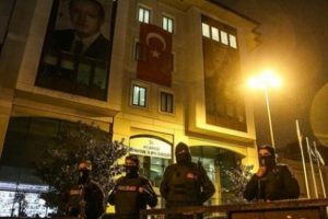 Ak Parti binasına saldıran ter&ouml;rist etkisiz hale getirildi