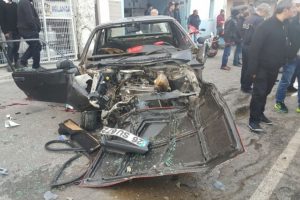 Kontrolden &ccedil;ıkan otomobilde 6 kişi...